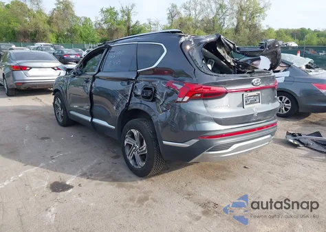 2021 Hyundai Santa Fe Sel из США, поврежденный, VIN 5NMS3DAJ2MH365039